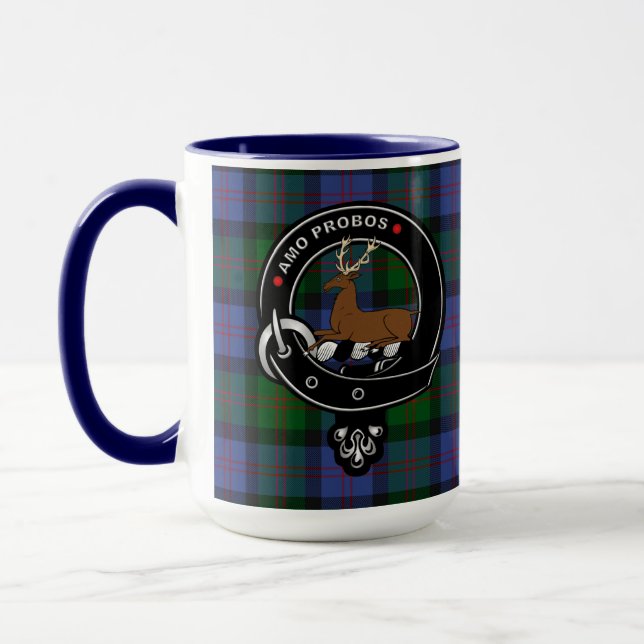 Blair Klan Badge & Tartan Mugg (Vänster)