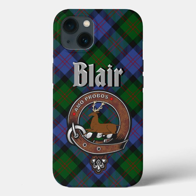 Blair Klan Badge & Tartan Phone Case (Baksida)