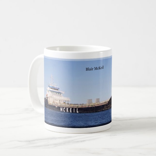 Blair McKeil-kaffe mugg (Framsida vänster)
