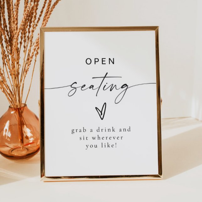 BLAIR Modern Bohemian Bröllop, öppet säte Poster (Skapare uppladdad)