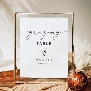 BLAIR Modern minimalist Bohemian Grazing Bord Poster