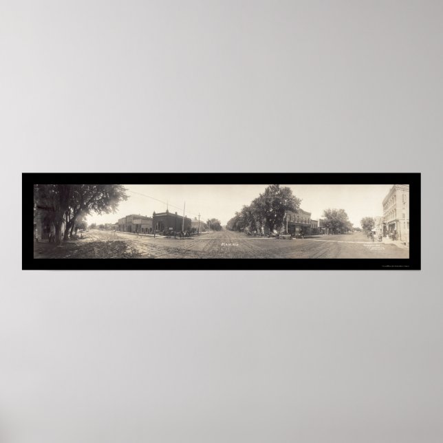 Blair, NE Photo 1908 Poster (Framsidan)