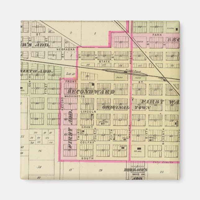 Blair, Nebraska Magnet (Framsidan)