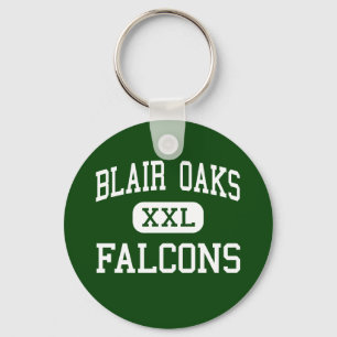 Blair Oaks - falkar - kick - Jefferson City Nyckelring