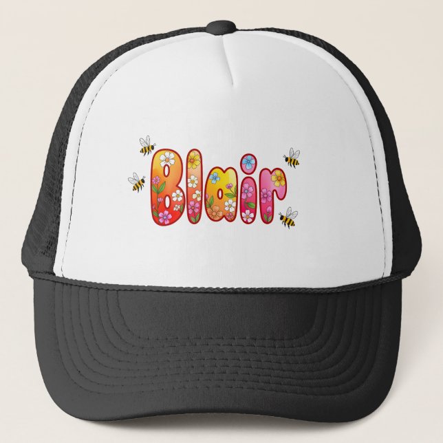 Blair - personalised hats for her keps (Framsida)