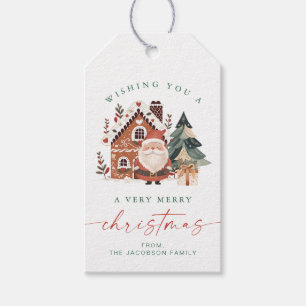 BLAIR Skandinavisk Tomte Julgran Holiday Presentetikett