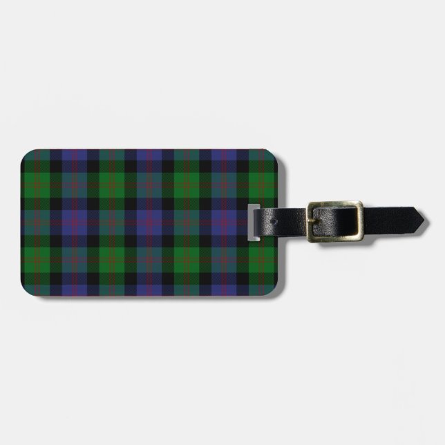 Blair Tartan Bagagebricka (Horisontell Framsida)