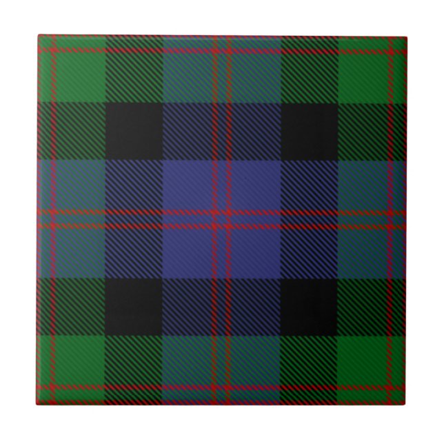 Blair Tartan Kakelplatta (Framsidan)