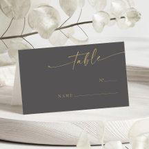 BLAIRE Modern Calligraphy Bröllop bordsnummer