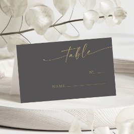 BLAIRE Modern Calligraphy Bröllop bordsnummer Placeringskort