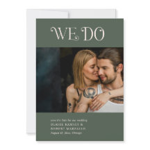 Blaire Moss Grönt Modern Bröllop