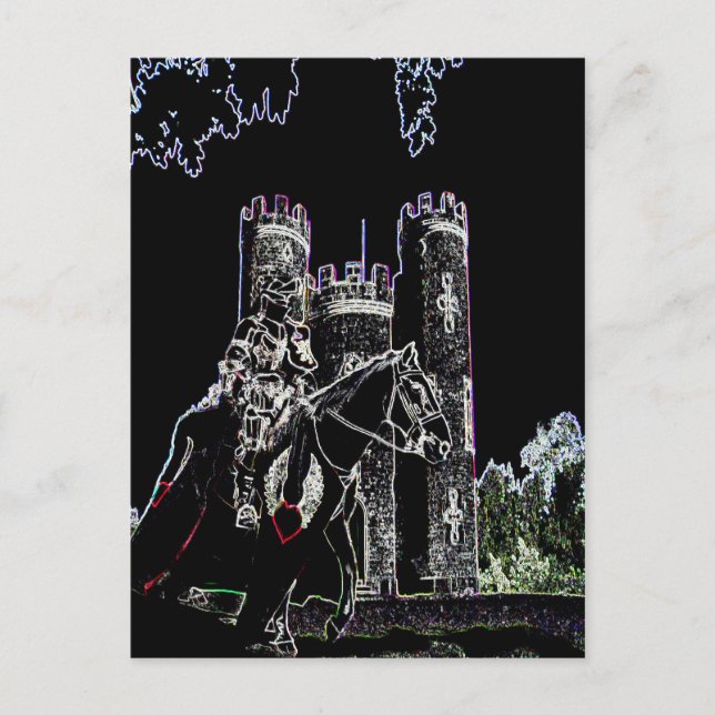 Blaise castle's knight vykort (Framsida)