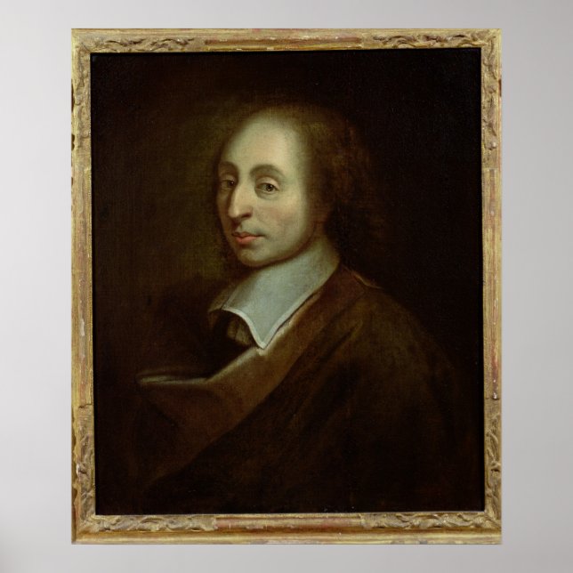 Blaise Pascal C.1691 Poster (Framsidan)