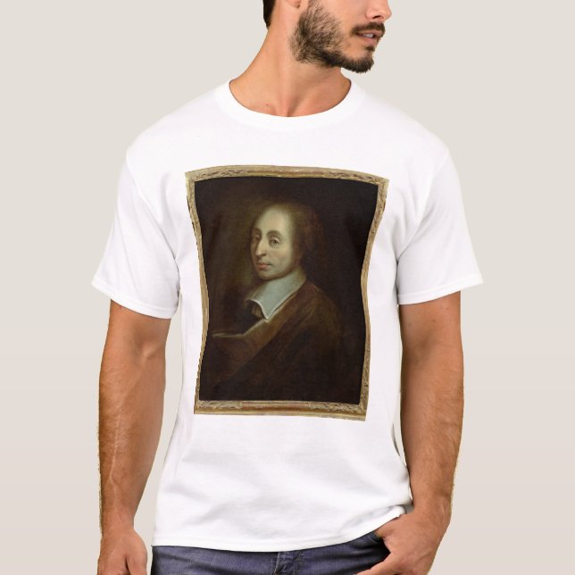 Blaise Pascal c.1691 Tee Shirt (Framsida)