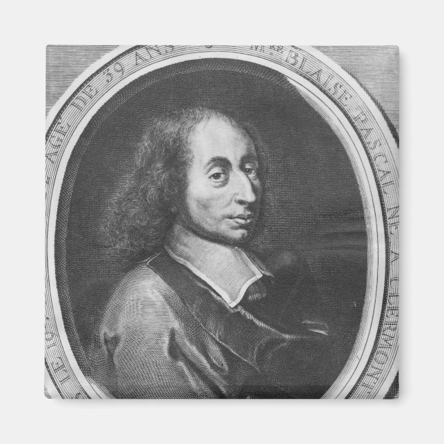 Blaise Pascal Magnet (Framsidan)