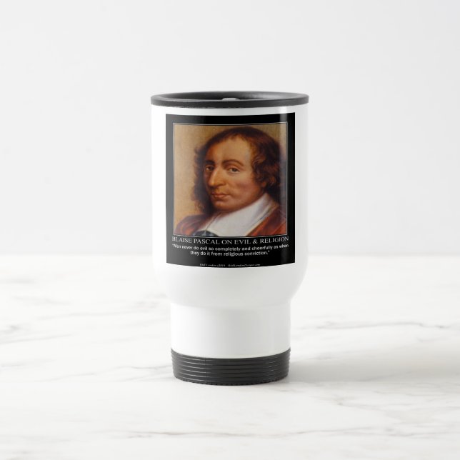 Blaise Pascal Religiös Ond Quote Resemugg (Center)