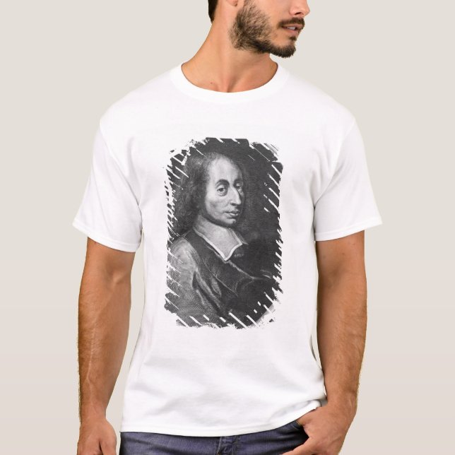 Blaise Pascal Tee Shirt (Framsida)