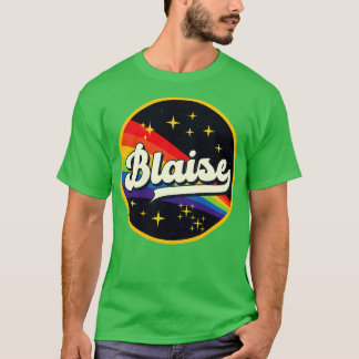 Blaise Rainbow in Space Vintage Stil T Shirt