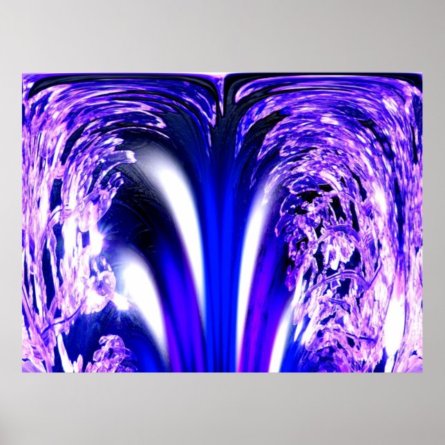 Blåiskonst Poster (Framsidan)