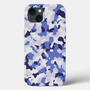 Blåkamouflage mönster Fodral-Mate iphone case