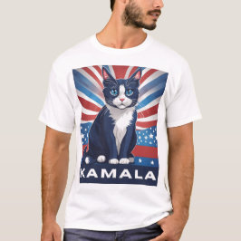 Blåkatten för Kamala 2024 T Shirt
