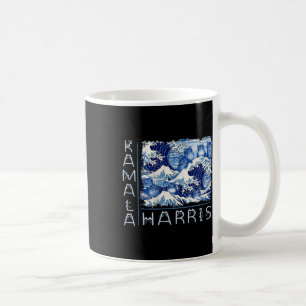 Blåkatternas grumling i Kamala Harris Funny Kaffemugg