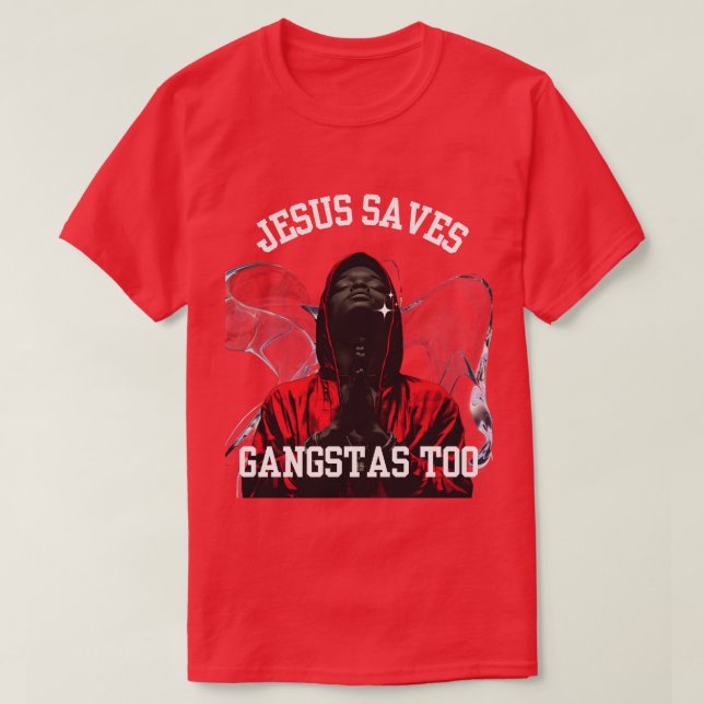 BlakBoxx Jesus Saves T Shirt (Design framsida)