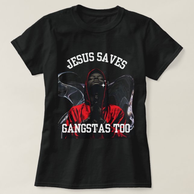 BlakBoxx Jesus Saves T Shirt (Design framsida)