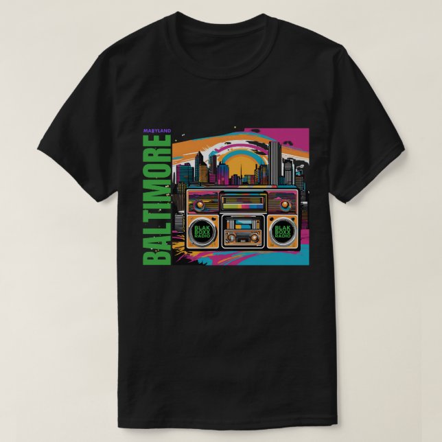 Blakboxx-radio T Shirt (Design framsida)