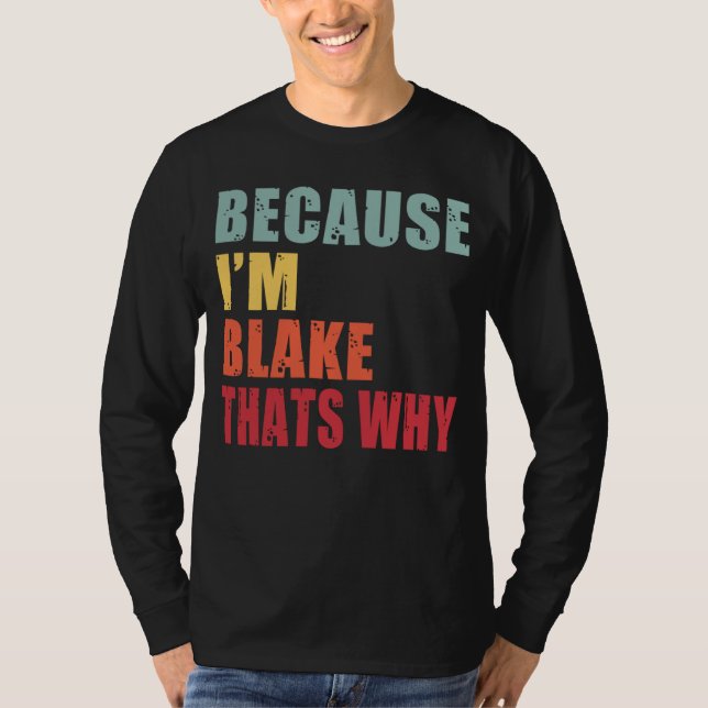 Blake alla pratar om Blake T Shirt (Framsida)