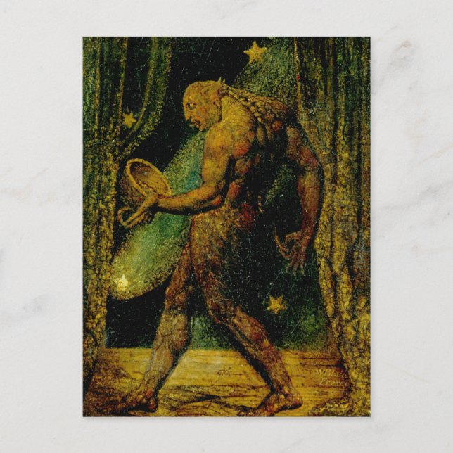 Blake Ghost från Flea Fine Art Vykort (Framsida)