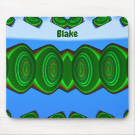 BLAKE ~ Grönt Blue White ALIEN INVASION ~ Musmatta