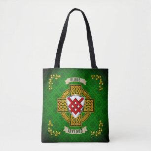 Blake Irish Shield & Celtic Kor Personlig Tygkasse