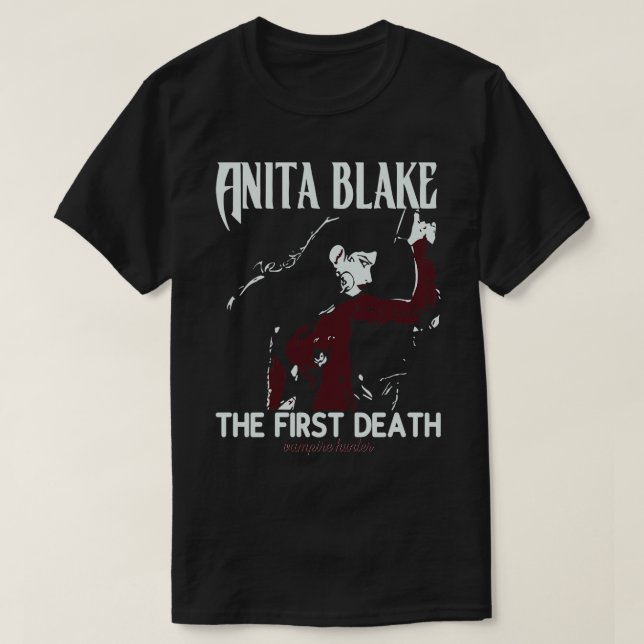 Blake Vintage Fläkt Design T Shirt (Design framsida)