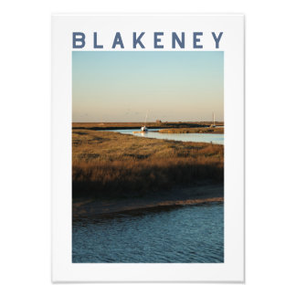 Blakeney Norfolk Kustlandskap Poster