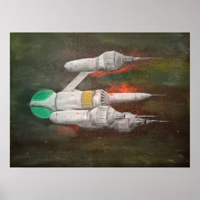 Blakes 7 Liberator DSV Poster (Framsidan)