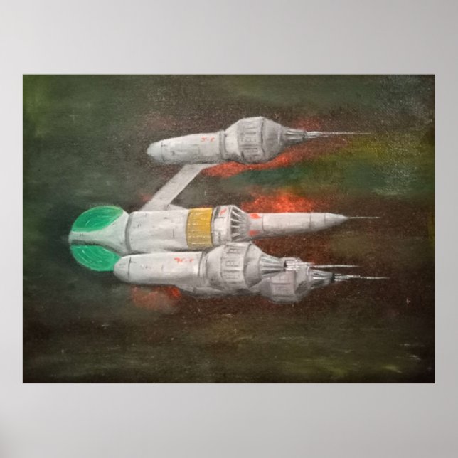 Blakes 7 Liberator DSV Poster (Framsidan)