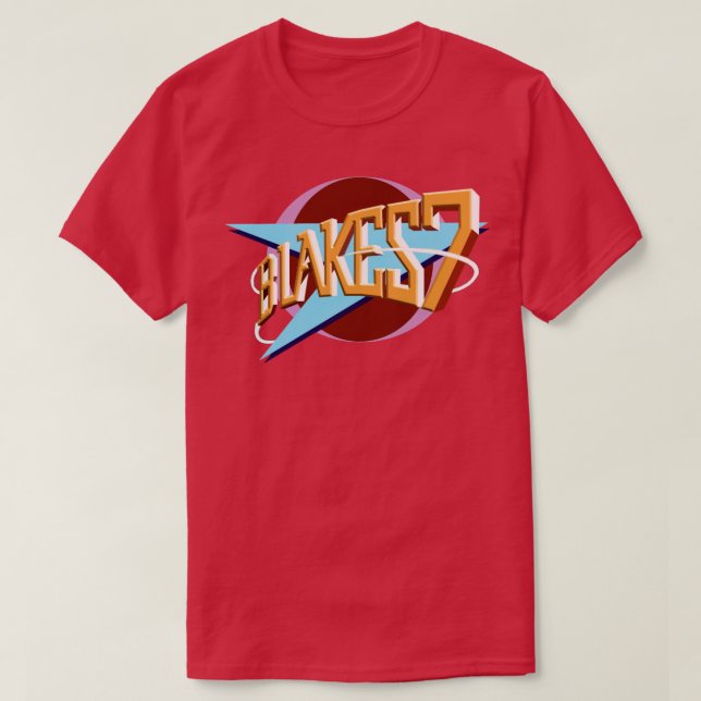 Blakes 7 Logotyp T Shirt (Design framsida)