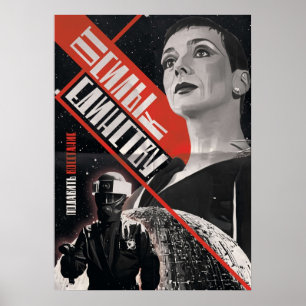 Blakes 7 Servalan Propaganda Russian Poster