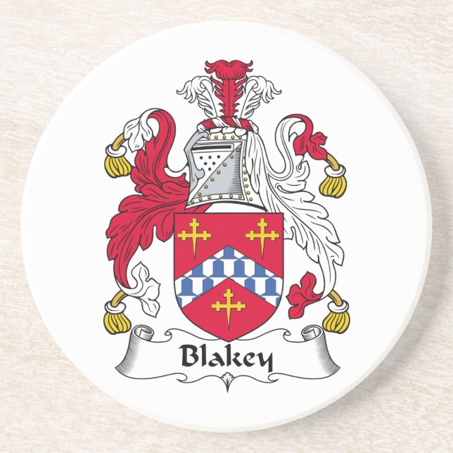 Blakey familjvapensköld underlägg (Framsidan)