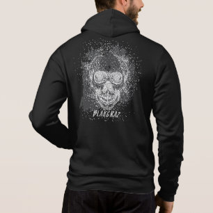 Blakgraz Chaotic Skull T Shirt