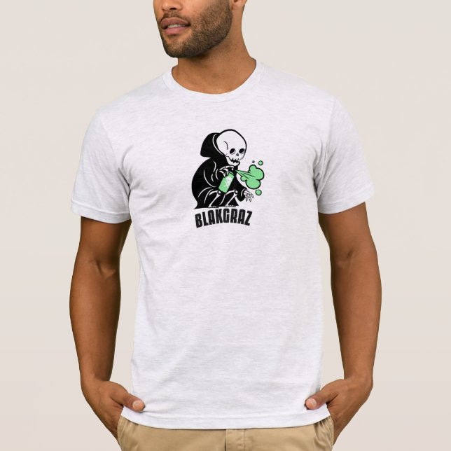 Blakgraz Grim Reaper T-Shirt (Framsida)