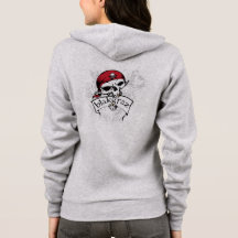 Blakgraz Pirat Skull Hoodie