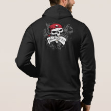 Blakgraz Pirat Skull Hoodie