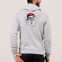 Blakgraz Pirat Skull Hoodie