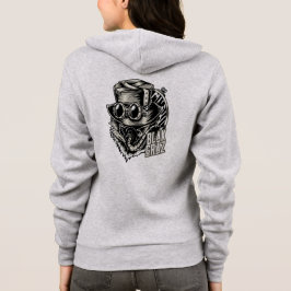 Blakgraz Steampunk Hat och Goggles T Shirt