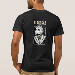 Blakgraz Werevarg Porträtt Hoodie T Shirt