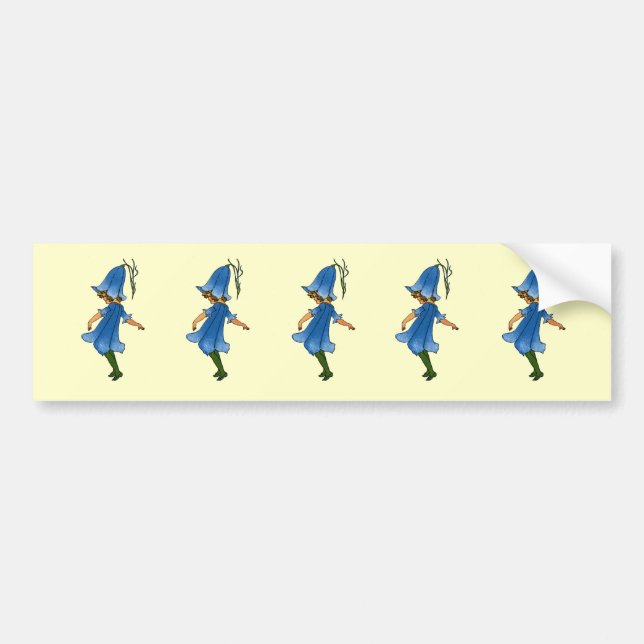 Blåklocka Bildekal (Framsidan)