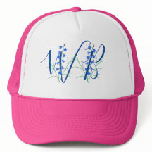 Blåklocka Monogram Rosa