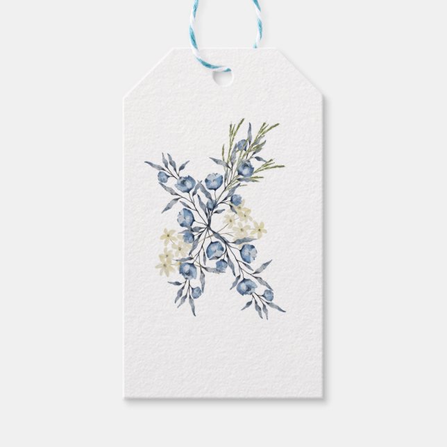 Blåklocka  presentetikett (Framsidan)